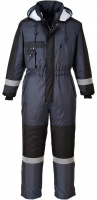 Portwest Navy/Black Lined Waterproof Winter Coverall S585